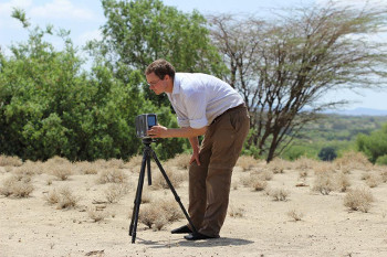 Scanning in situ remains, Turkana county Kenya